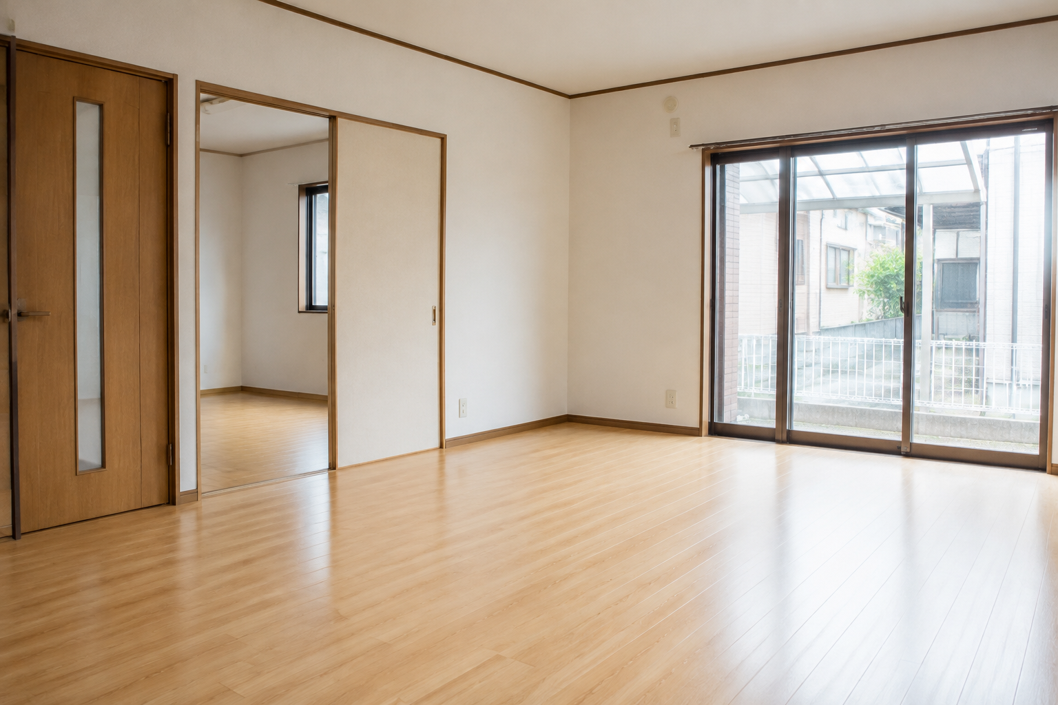戸建て片付け完了後の室内
